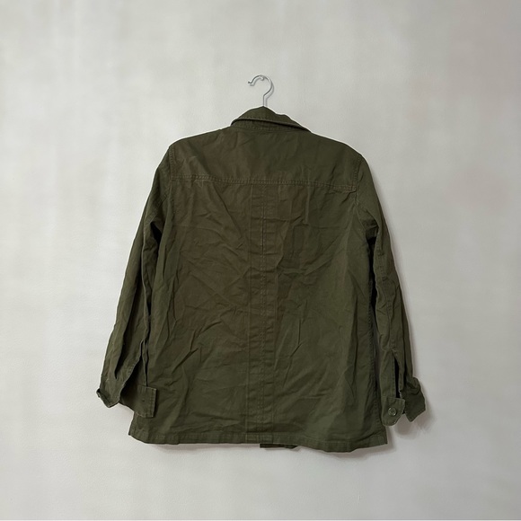FOREVER21 army green embroidered jacket - Picture 2 of 3